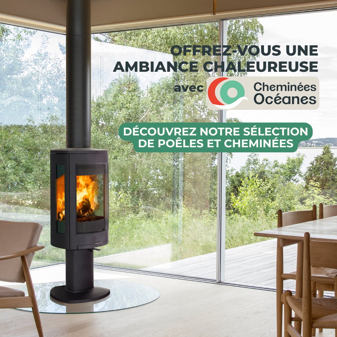 Créative Cheminées Océanes - Poêle
