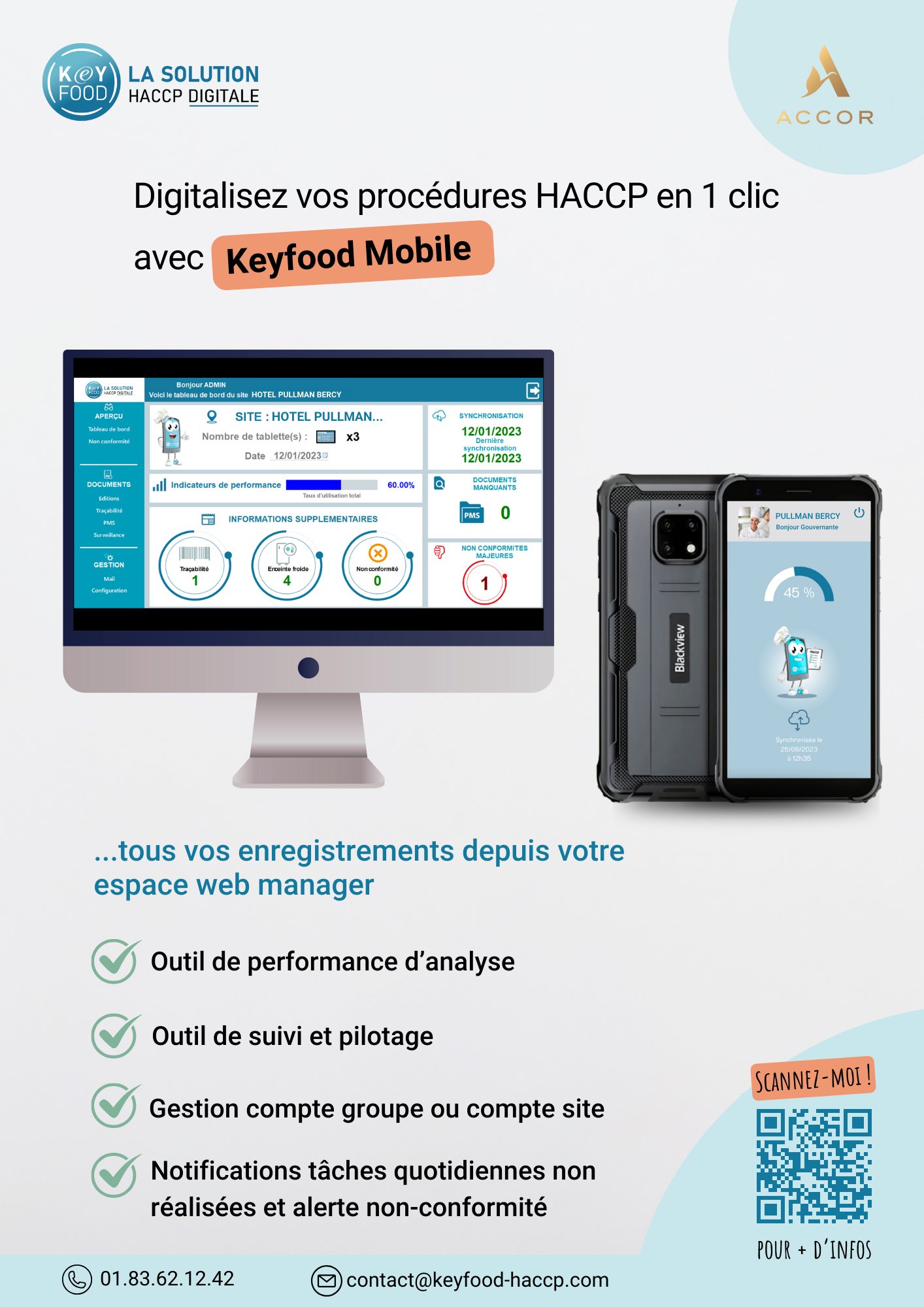 Flyer Keyfood Mobile Accor - Recto