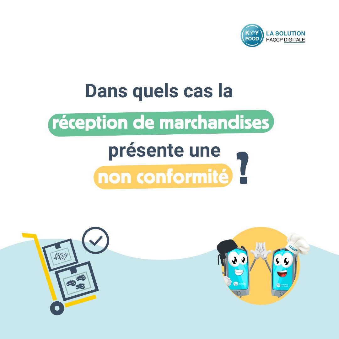 Non conformité réception de marchandises
