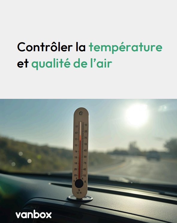 Vanbox - Température et qualité de l'air
